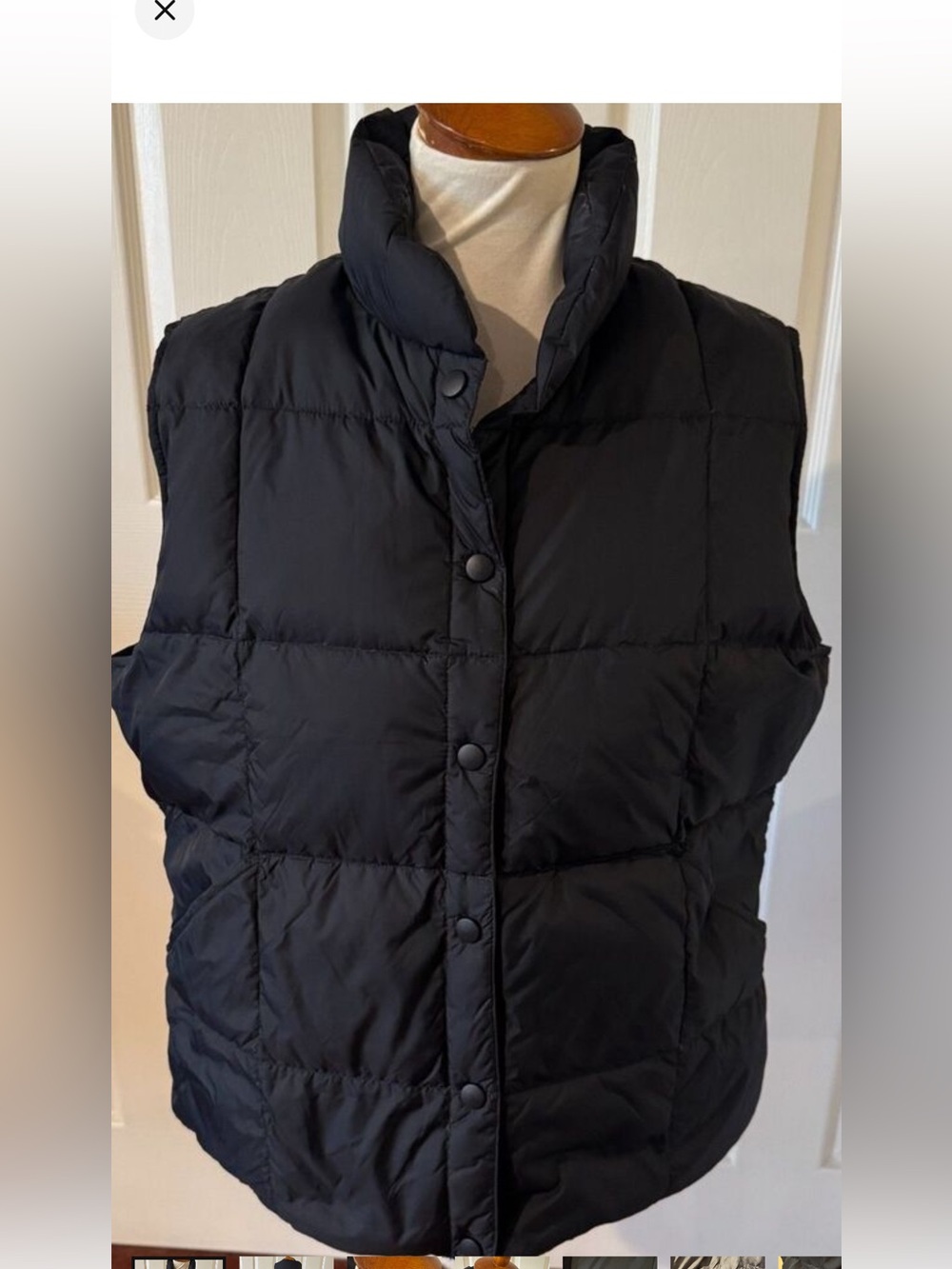 Lands End Puffy Down Vest